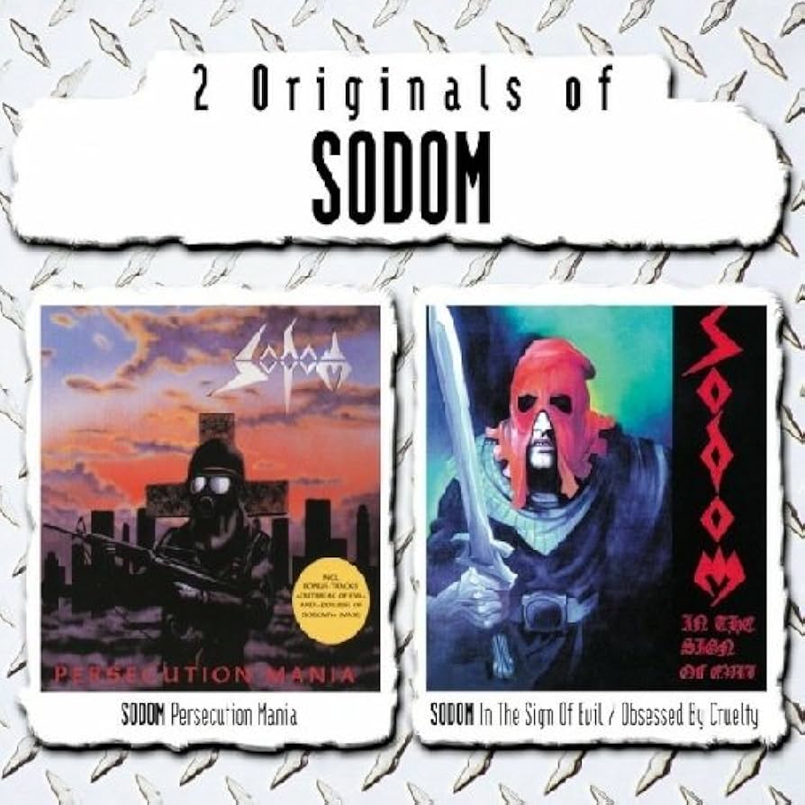 2 Originals Of Sodom: SODOM Persecution Mania;SODOM In The Sign Of